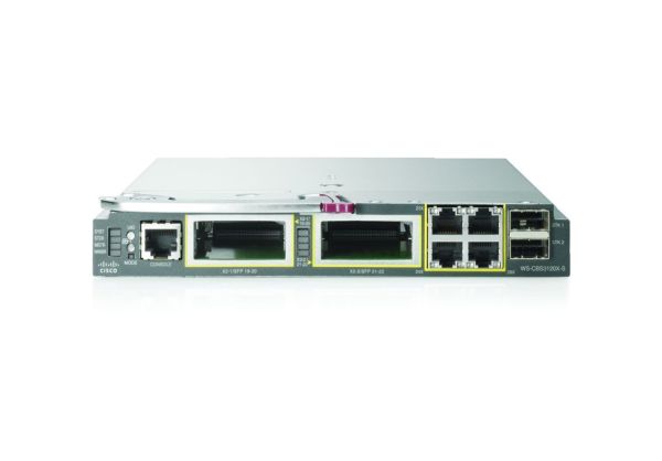 WS-CBS3120X-S - Cisco Catalyst 3120X 4-Ports 10/100/1000BASE-T Ethernet Blade Switch