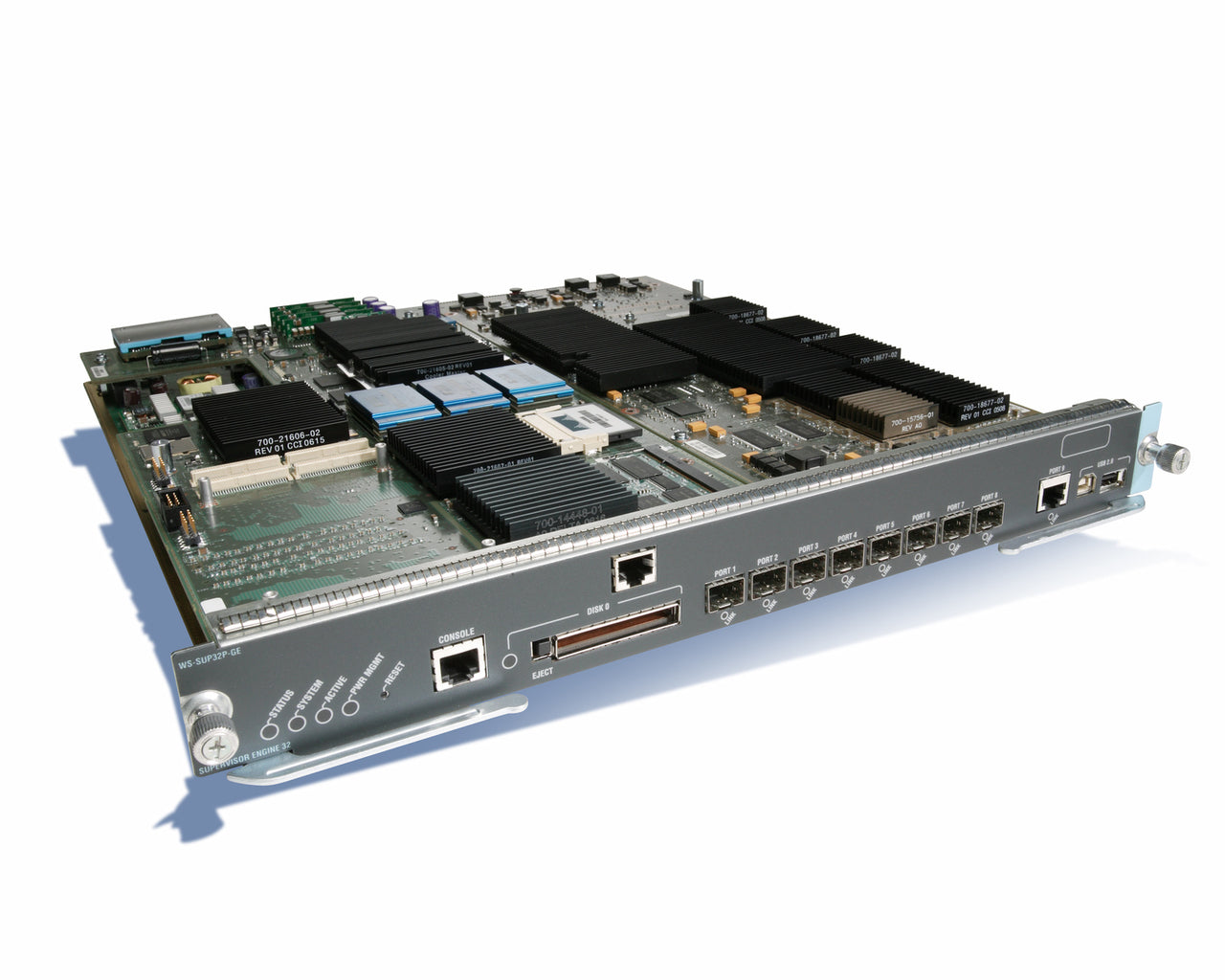 WS-SUP32-GE-3B Cisco Catalyst 6500 Supervisor 32 Engine, 8 GE