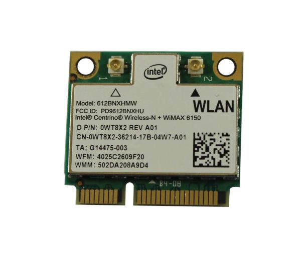 WT8X2 - Dell Wireless-N Wifi Wireless Card
