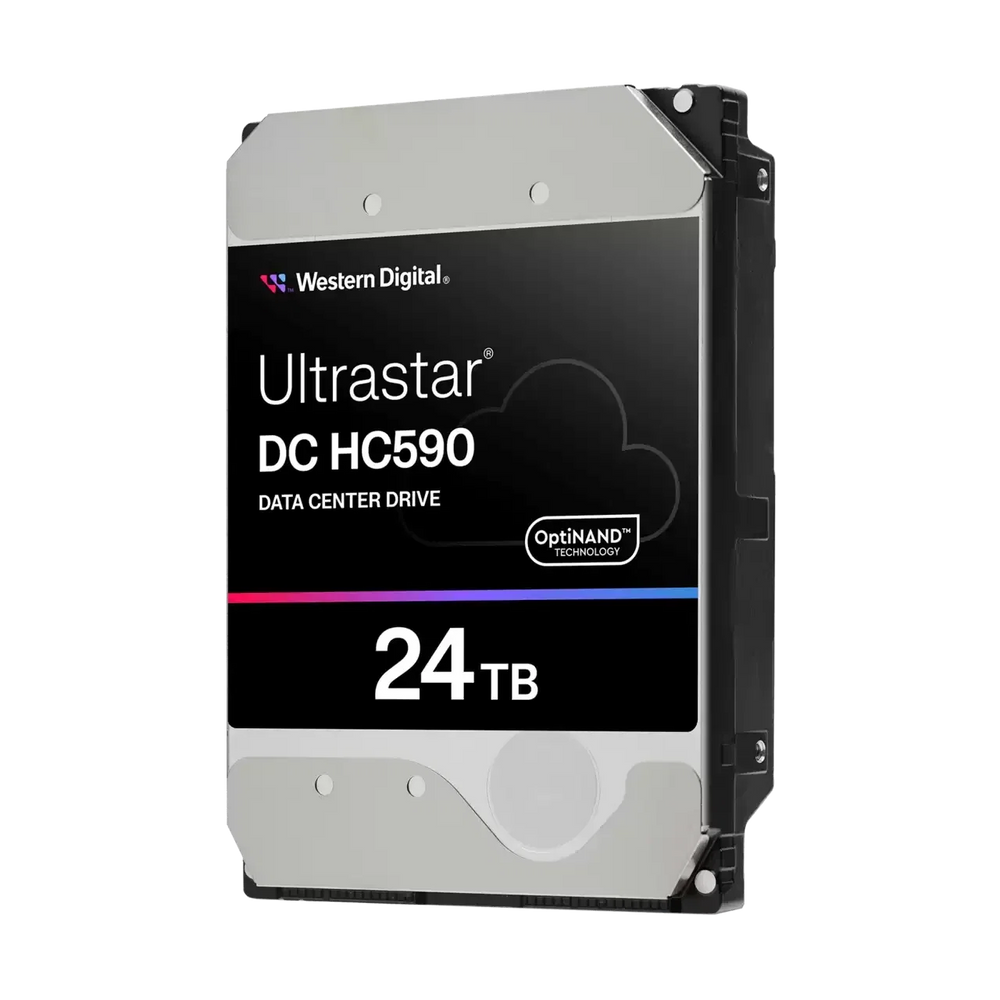 Western Digital 0F65628 Ultrastar DC HC590 24TB 512MB 7200RPM SAS 3.5in Hard Drive