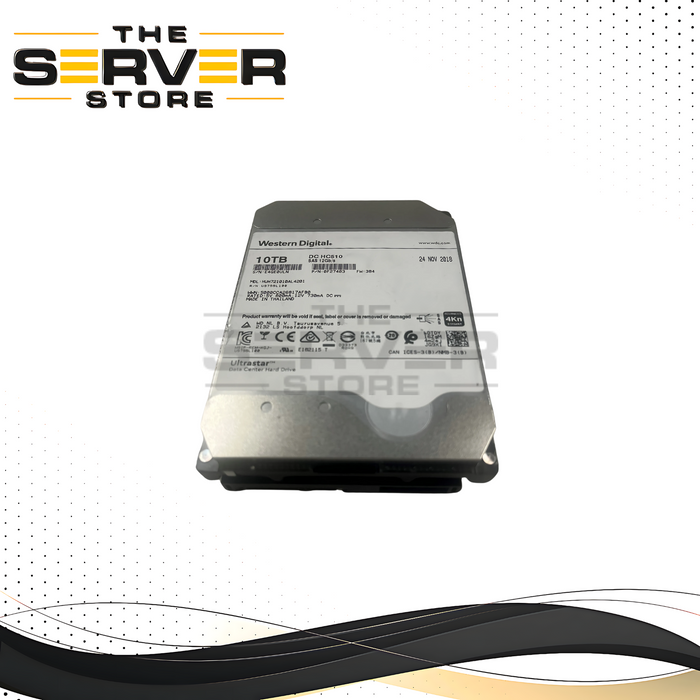 Western Digital 10TB SAS 12G 7.2K LFF 3.5" HDD Ultrastar 0F27403 HUH721010AL4201