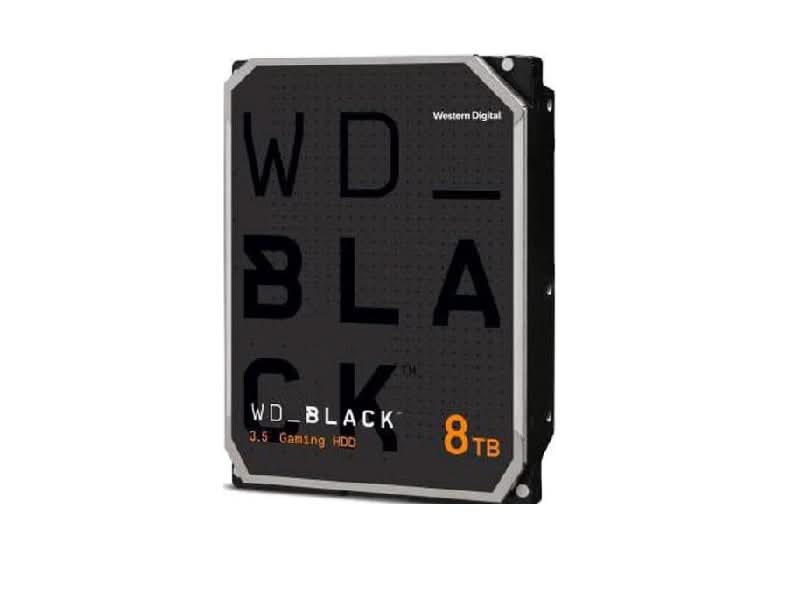 Western Digital HD WD8002FZWX-SINGLE 8TB 3.5 Gaming WD Black SATA 128M