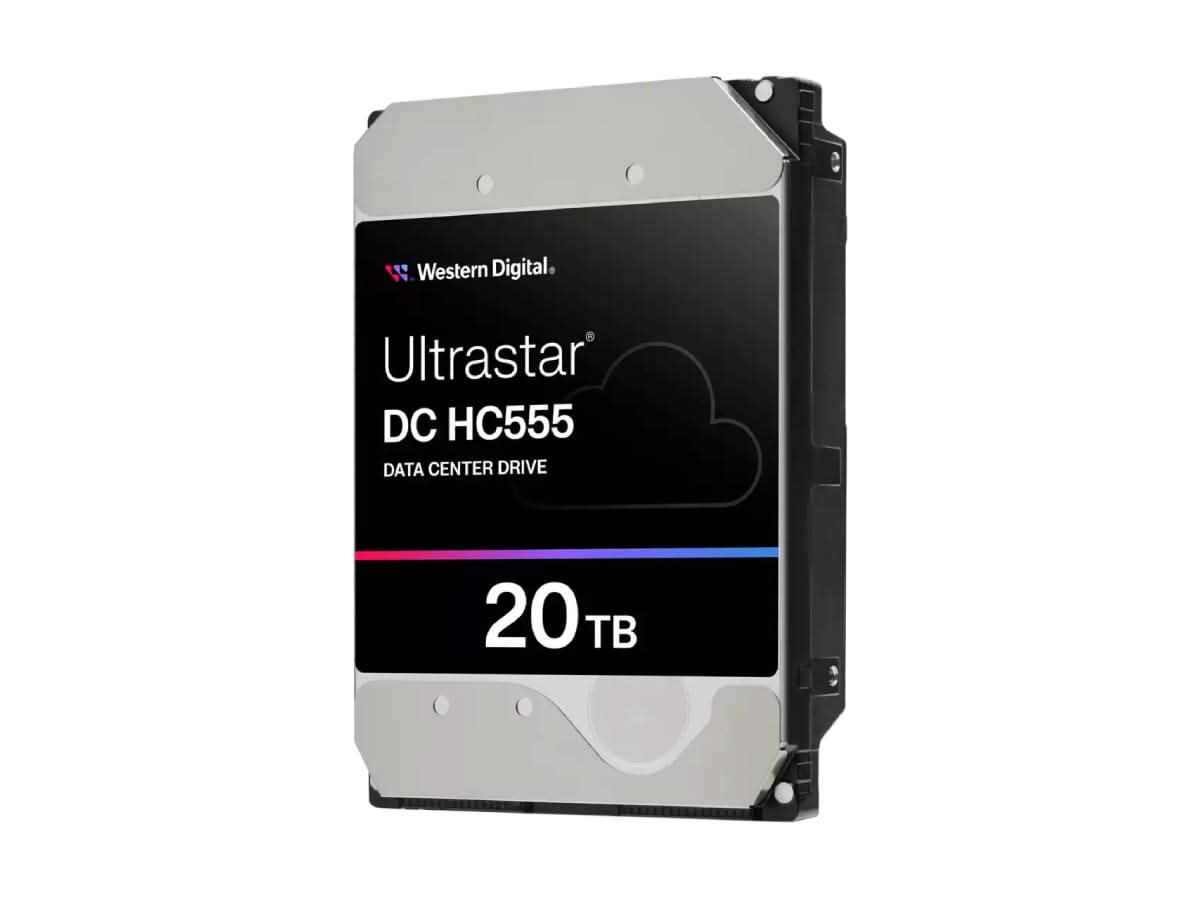 Western Digital Ultrastar 0B47749 WUH722020CL5204 20TB 512MB 7200RPM SAS 3.5in Hard Drive