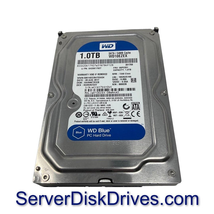 WD10EZEX — Western Digital 1TB 7200RPM 3.5" SATA 6Gb/s Desktop Dr