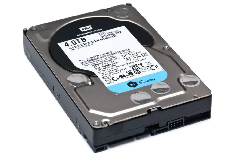 WD4000F9YZ — Western Digital 4TB SATA 6Gb/s 64MB 7200RPM 3.5" Har