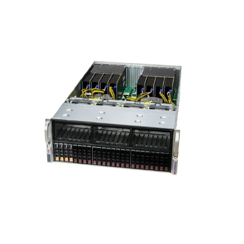 Supermicro GPU A+ Server AS-4125GS-TNRT, 2 x Genoa 9124, 16 x 64GB RAM, 480GB SSD, 8 x NVIDIA A16 64GB - NEW - 3 YEAR WARRANTY