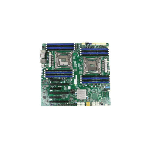 X10DAI - SuperMicro Socket LGA2011 Intel C612 Chipset EATX System Board Motherboard Supports 2x E5-2600 v3/v4 DDR4 16x DIMM
