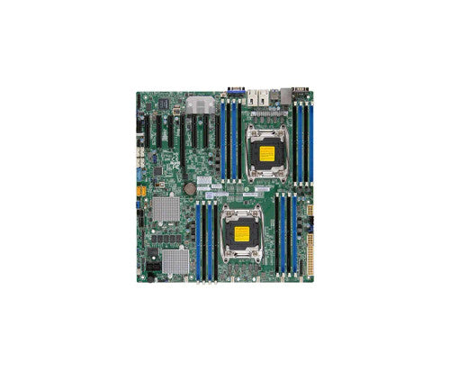 X10DRH-CT - SuperMicro Socket LGA2011 Intel C612 Chipset EATX System Board Motherboard Supports 2x Xeon E5-2600 v3/v4 DDR4 16x DIMM