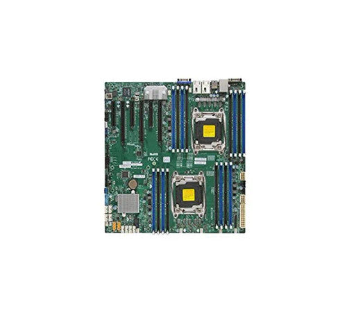 X10DRI - SuperMicro Socket LGA2011 Intel C612 Chipset EATX System Board Motherboard Supports 2x Xeon E5-2600 v3/E5-2600 v4 Series DDR4 16x DIMM