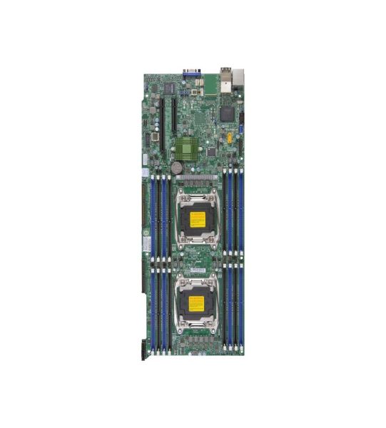 X10DRT-P Supermicro Socket R3 LGA-2011 Intel C612 Chipset Proprietary Twin System Board (Motherboard) Supports 2x Xeon E5-2600 v3/v4 DDR4 16x DIMM