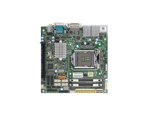 X11SCV-Q Supermicro Socket LGA1151 Intel Q370 Chipset Mini-ITX System Board (Motherboard) Supports Corei9/i7/i5/i3/Pentium/Celeron DDR4 2x DIMM