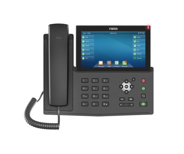 X7-V2 - Fanvil 20-Lines Dual-Port Ethernet 7-inch Multi-Touch Screen Bluetooth Enterprise VoIP Phone