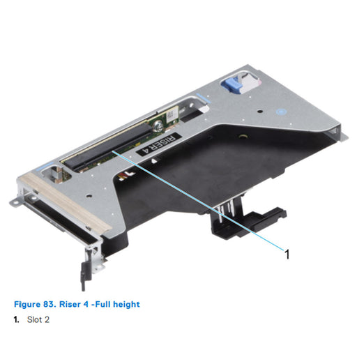 X95X9 — Riser R4 | Dell PowerEdge R650
