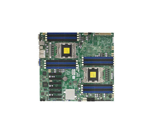 X9DRD-EF - SuperMicro Socket LGA2011 Intel C602J Chipset EATX System Board Motherboard Supports Xeon E5-2600/E5-2600 v2 Series DDR3 16x DIMM