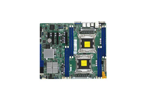 X9DRL-7F - SuperMicro Socket LGA2011 Intel C602J Chipset ATX System Board Motherboard Supports 2x Xeon E5-2600/E5-2600 v2 Series DDR3 8x DIMM