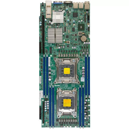 X9DRT-HF - SuperMicro Socket LGA2011 Intel C602 Chipset Proprietary System Board Motherboard Supports 2x Xeon E5-2600 DDR3 8x DIMM