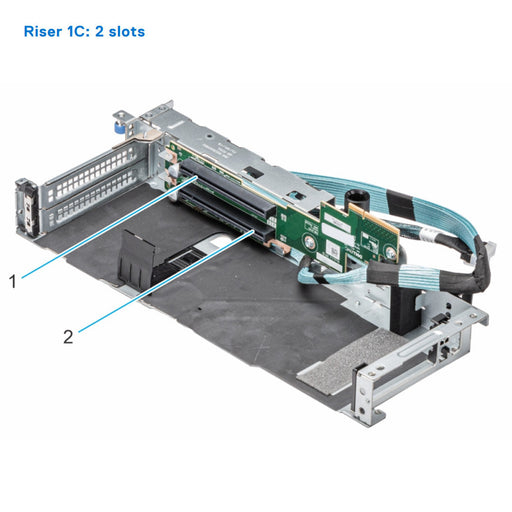 XDYMY — Riser 1C: 2 Slot | Dell PowerEdge R750