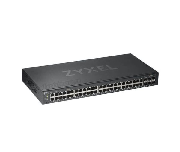 XGS3700-48HP - Zyxel 3700 Series 48-Ports 1000BASE-T Ethernet Network Switch with 4-Ports SFP+