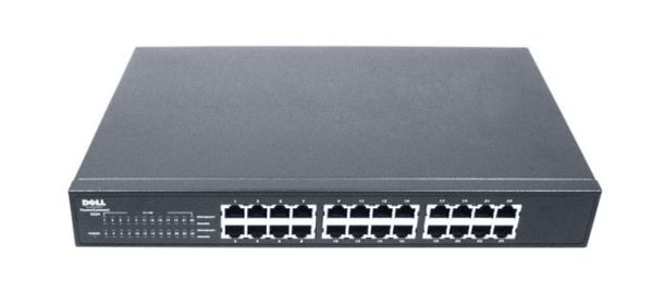 XJ022 - Dell PowerConnect 2224 24-Ports 10/100 Fast Ethernet Network Switch