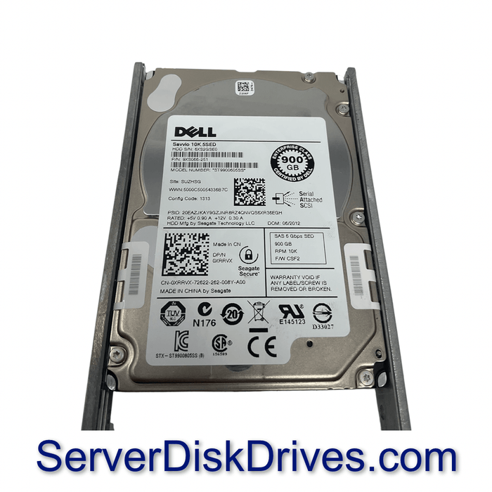 XRRVX — ST9900605SS DELL 900GB 10K 6G SFF 2.5" SAS Hard Drive