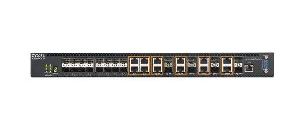 XS3800-28 - Zyxel 3800 Series 24-Ports 10GBASE-T SFP+ Network Switch with 4-Ports Ethernet