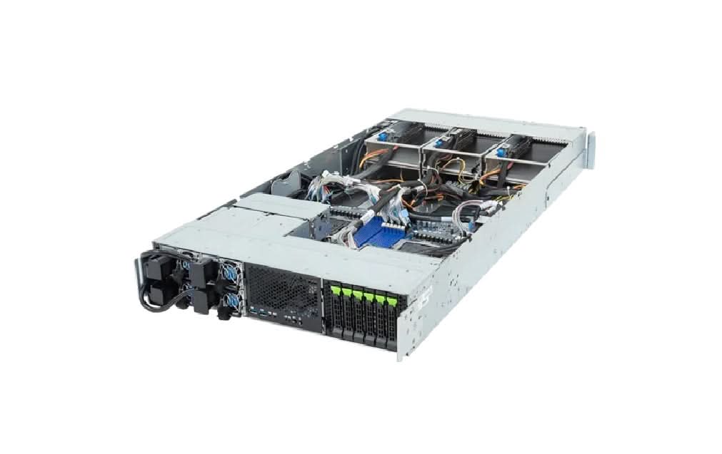 Gigabyte XV24-AX0-IAJ1 Intel Xeon 6 DDR5 2U Rackmount/GPU Server