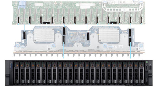 YJ8G4 — Backplane | Dell PowerEdge R760(24x2.5")