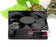 Y.S.Tech FD488025EB-N 48V DC 80x80x25mm Brushless Cooling Fan
