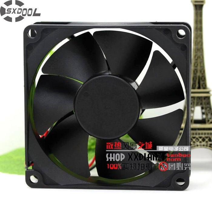 Y.S.Tech FD488025EB-N 48V DC 80x80x25mm Brushless Cooling Fan
