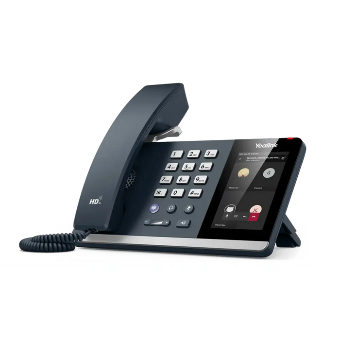 Yealink MP54 Microsoft Teams IP Phone 4" Touch Screen PoE VoIP YEALINK-MP54 - Refurbished