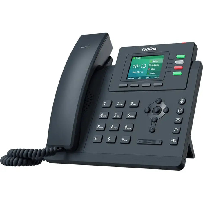Yealink SIP-T33G 4-Line Gigabit PoE Color LCD IP Phone 1301046 - New