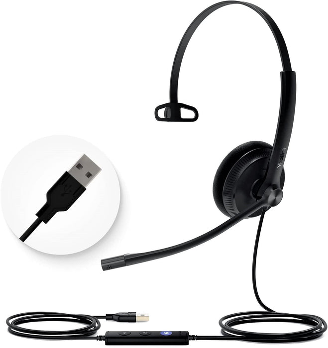 Yealink UH34 Dual/Mono USB-A Wired Headset