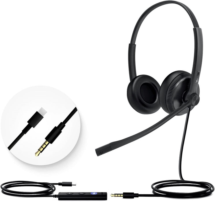 Yealink UH34 SE Dual/Mono USB Wired Headset