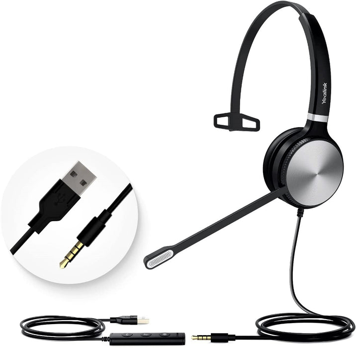 Yealink UH36 Dual/Mono USB Wired Headset