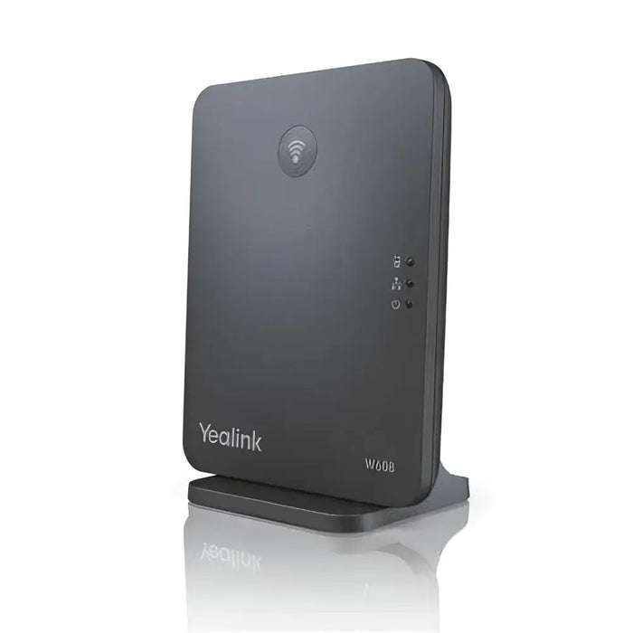 Yealink W60B DECT IP Base Station | 8 Lines, PoE, W56H Compatible - Refurbished