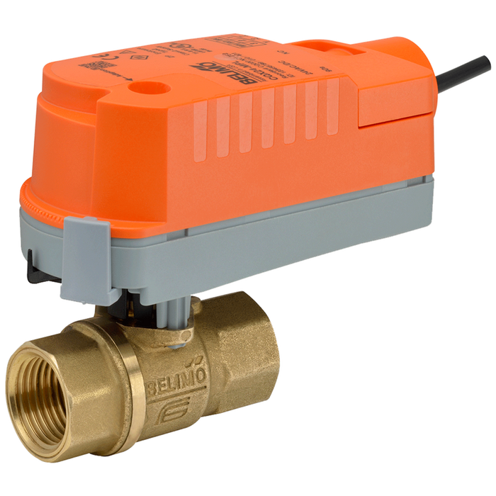 Z2075Q-K+CQKB24-RR | ZoneTight | 0.75" | 2 Way | 9.8 Cv | w/ Electronic FS | 24V | On/Off | Belimo