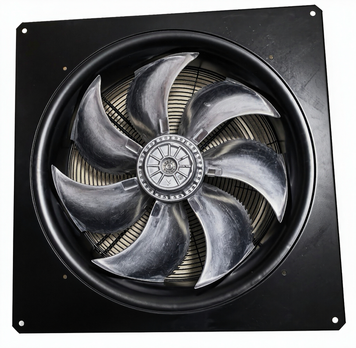 ZIEHL-ABEGG FN050-4EQ.4I.V7P1 Axial Fan | 0.76/1.05kW Dual-Power | 230V Single-Phase