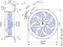 ZN071-ZIL.GG.V7P4 ZIEHL-ABEGG Axial Fan 380/480V 1.85kW 3.0/2.4A 1150rpm