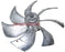 ZN080-SDL.6N.V7P5 ZIEHL-ABEGG Axial Fan 3~380/480V 1.85/1.05kW 3.8/2.0A 870/640rpm 50/60Hz