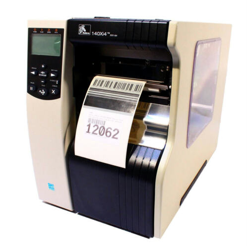 Zebra 140Xi4 203 dpi 14 ips USB, Ethernet, Serial, Parallel Thermal Transfer Desktop Industrial Barcode Label Printer - 140-801-00000