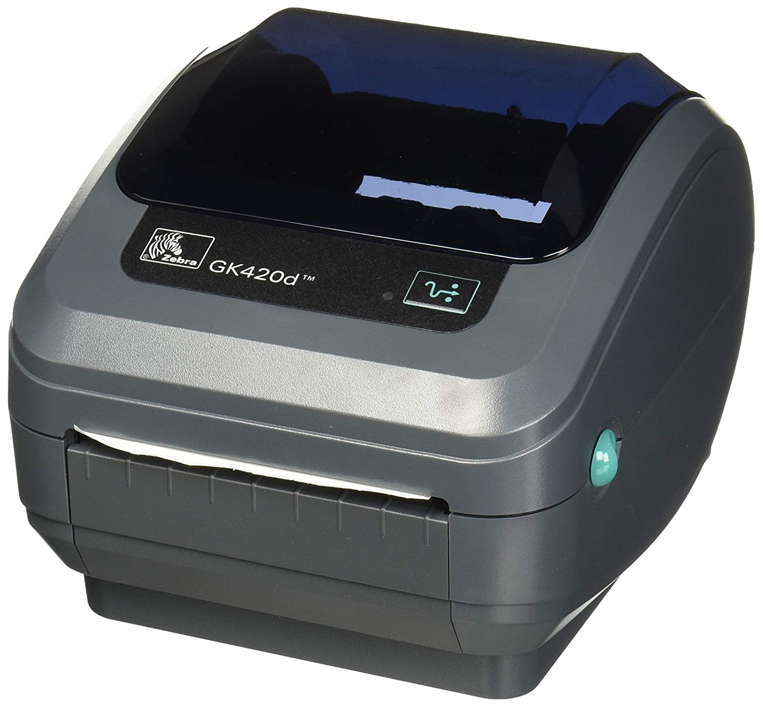 Zebra GK420d 203 dpi 5 ips USB, Serial, Parallel Direct Thermal Desktop Barcode Label Printer - GK42-202510-000
