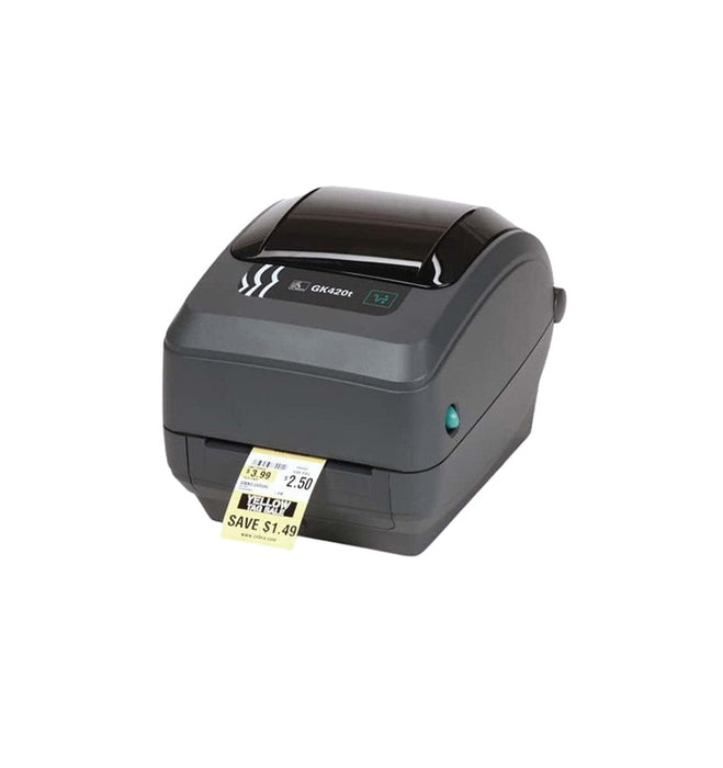Zebra GK420t 203 dpi 5 ips USB, Serial, Parallel Desktop Barcode Label Printer - GK42-102511-000