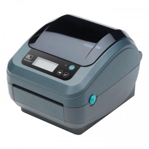 Zebra GX420d 203 dpi 6 ips USB, Serial, Wi-Fi LCD Display Direct Thermal Desktop Barcode Label Printer - GX42-202710-000