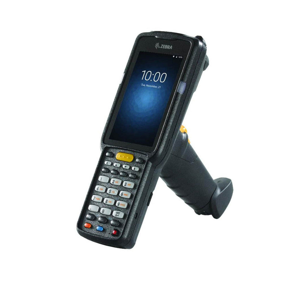Zebra MC3300 2D-Imager Extended Range Bluetooth, Wi-Fi, NFC Numeric Keyboard Touch Screen LCD Display Handheld Mobile Computer Barcode Scanner - MC330K-GE2HG4US