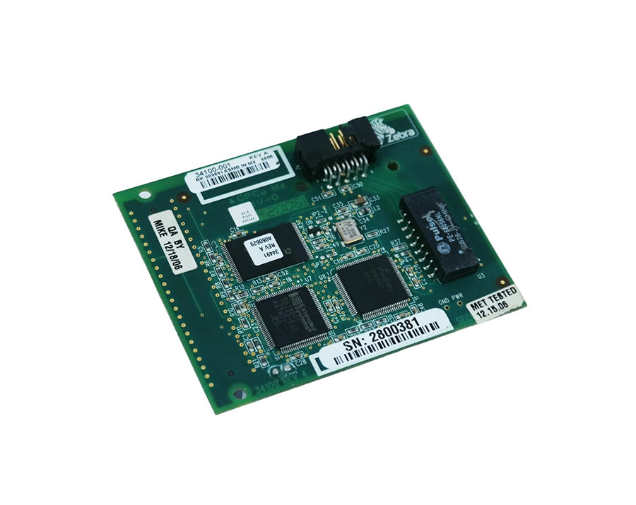 Zebra Print Server Ethernet Board for Z4M and Z6M Series - 34100-001