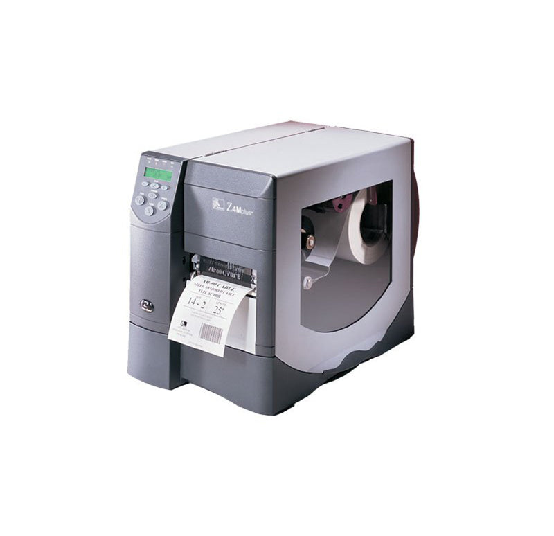Zebra Z4M Plus 203 dpi 10 ips Serial, Parallel Peeler LCD Display Thermal Trasfer Desktop Industrial Barcode Label Printer - Z4M00-2001-5000