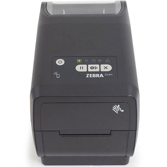 Zebra ZD411 300 dpi 4 ips USB, Bluetooth, Ethernet Thermal Transfer Desktop Barcode Label Printer - ZD4A023-T01E00EZ