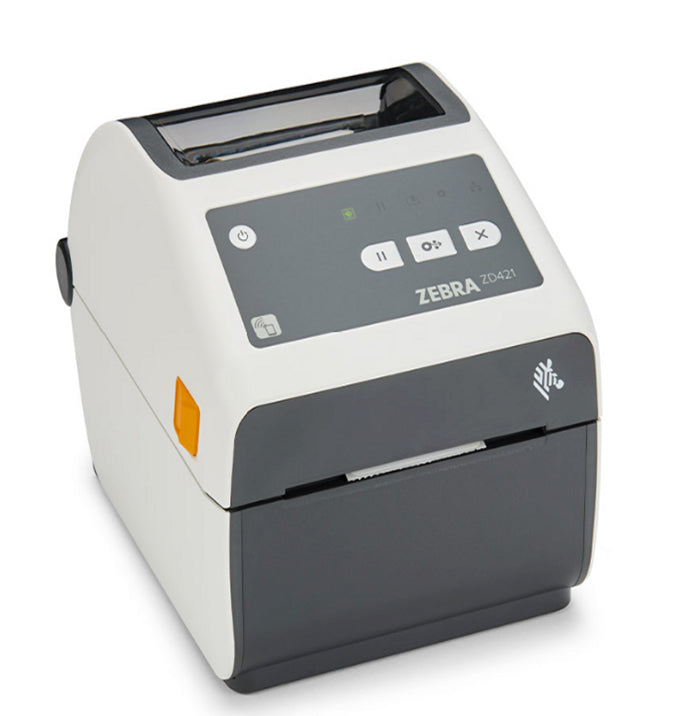 Zebra ZD421 203 Dpi Bluetooth, USB, Ethernet Healthcare Direct Thermal Barcode Label Printer - ZD4AH42-D01E00EZ