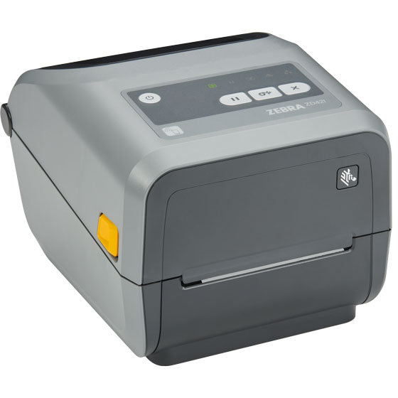 Zebra ZD421t 300 dpi 4 ips USB, Bluetooth Tear Bar Thermal Transfer Desktop Barcode Label Printer - ZD4A043-301M00EZ