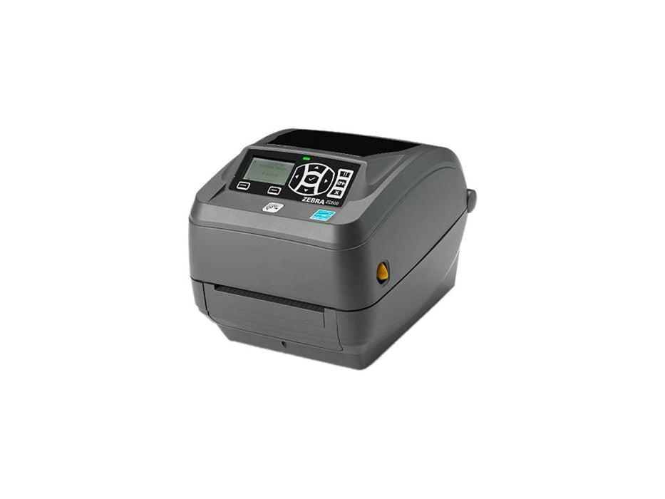 Zebra ZD500 203 dpi 6 ips USB, Bluetooth, Ethernet, Parallel, Serial (RTC) Thermal Transfer Desktop Barcode Label Printer  - ZD50042-T01A00FZ